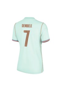 Ranska Ousmane Dembele #7 Jalkapallovaatteet Naisten Vieraspaita MM-kisat 2026 Lyhythihainen